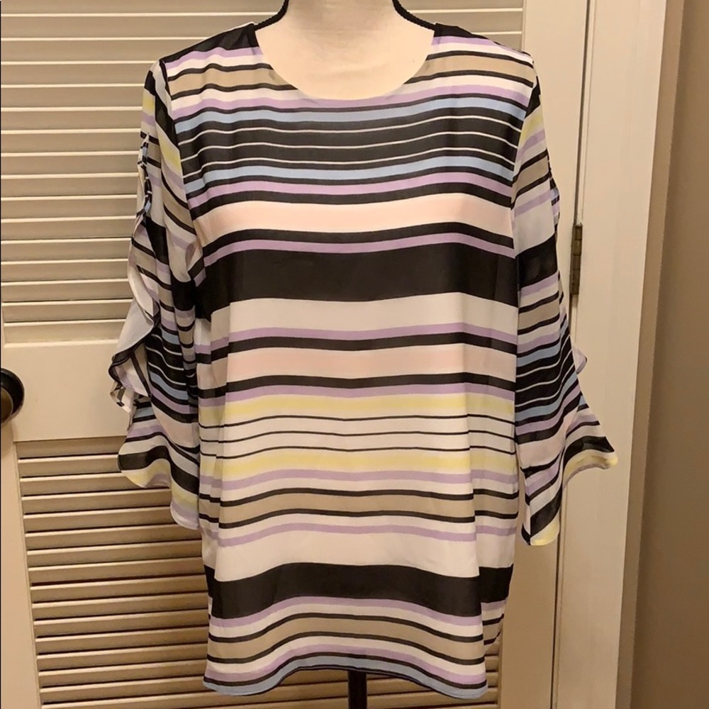 Calvin Klein Striped Blouse